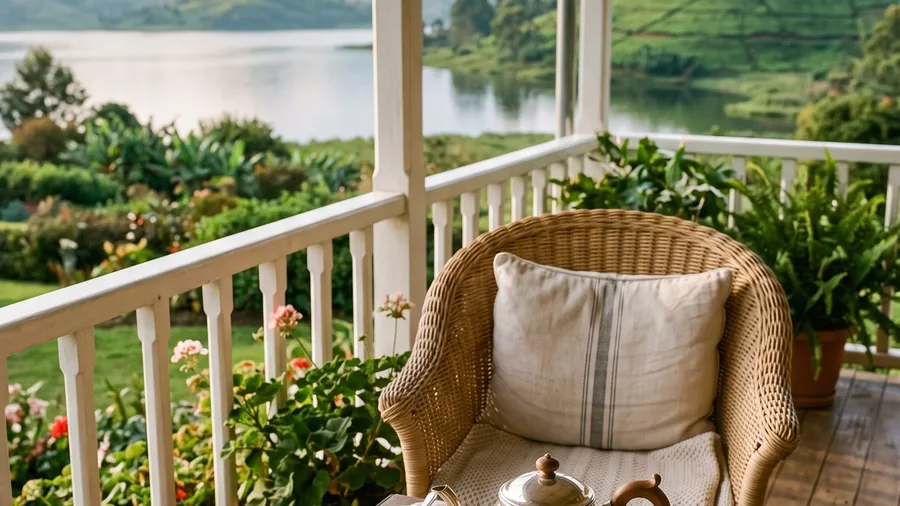 Symbolbild zu Ceylon Tea Trails: Fünf Teepflanzer-Bungalows über einem Hochlandsee, geführt wie Privathäuser