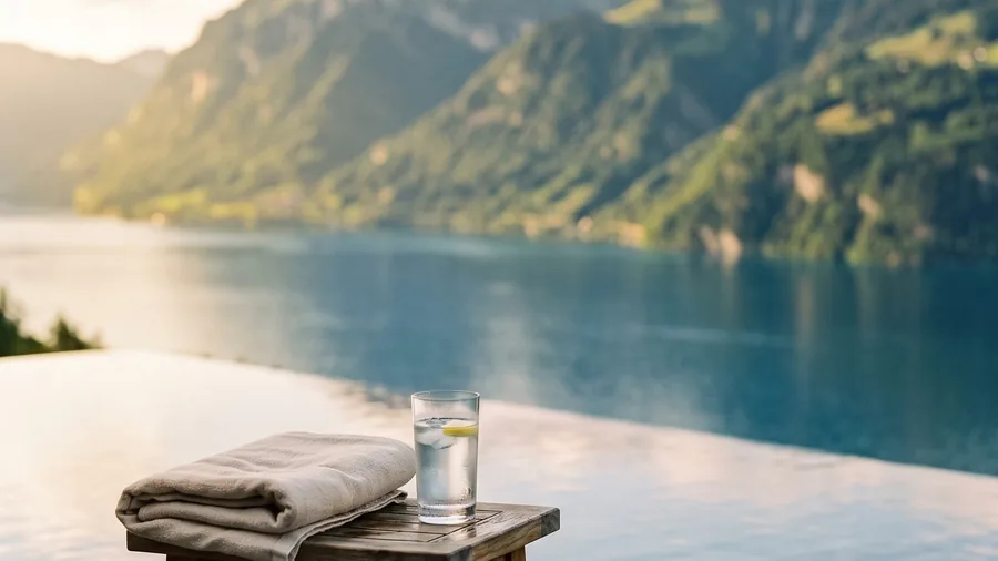 Symbolbild zu Filario Hotel & Residences: Dreizehn Zimmer aus lombardischem Stein an einem der wenigen Badestrände des Comer Sees