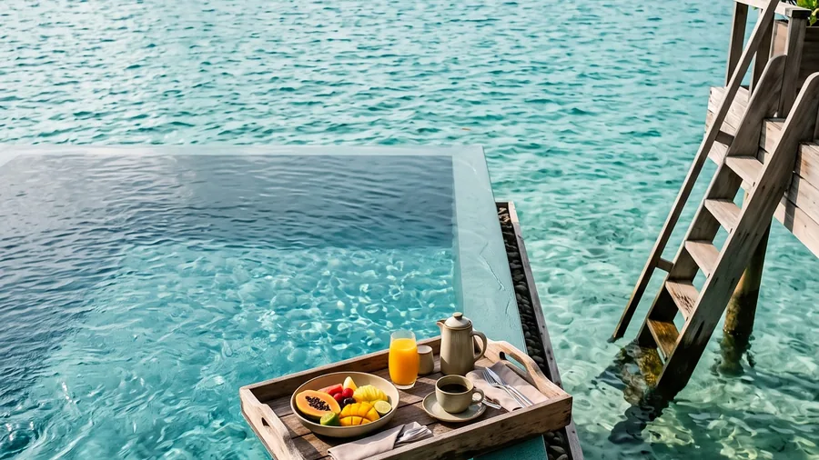 Symbolbild zu Kudadoo Maldives Private Island: Fünfzehn Überwasser-Residenzen auf einer Solarinsel, Spa-Anwendungen inklusive